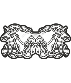  Celtic knot Deer