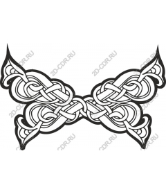 The intricate Celtic knot