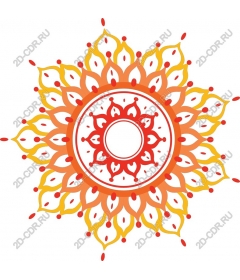 Mandala Sunburst and