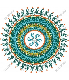  Bright Mandala