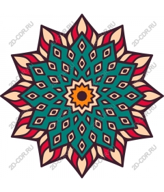  Blooming mandala