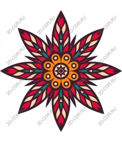 Radiant star burst