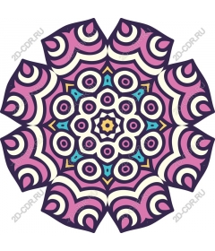  Blooming mandala