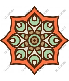 Mandala - complex geometry