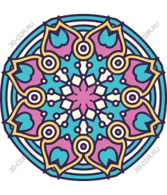  Bright Mandala