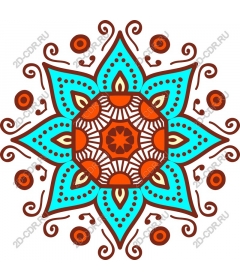 Flower mandala
