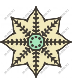 Floral star blast