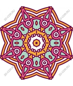  Bright Mandala
