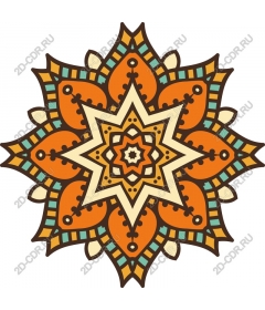 Bright Star Mandala