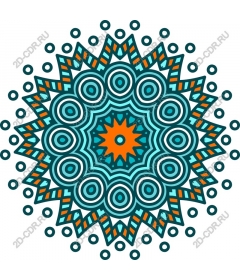  Bright Mandala