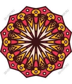  Bright Mandala
