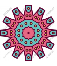 Exquisite mandala