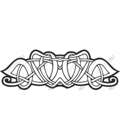 The intricate Celtic knot