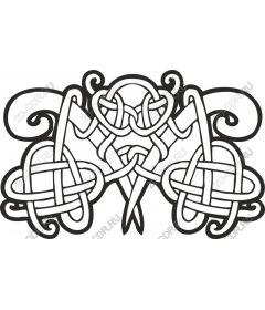  Elegant illustration of a Celtic knot