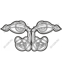 Intricate knotted work