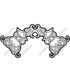 The intricate Celtic knot