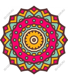  Bright Mandala