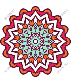  Blooming mandala