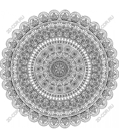 Complex mandala
