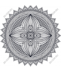  Complex mandala