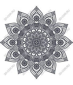  Complex mandala