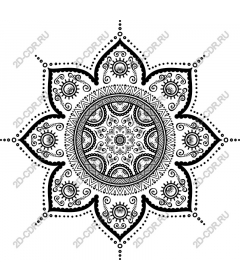 Flower mandala