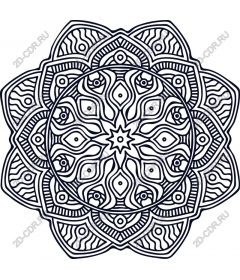  Complex mandala