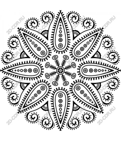  Complex mandala