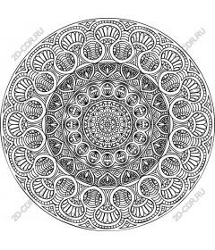  Complex mandala