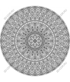  Complex mandala