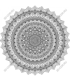  Complex mandala