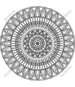 Complex mandala