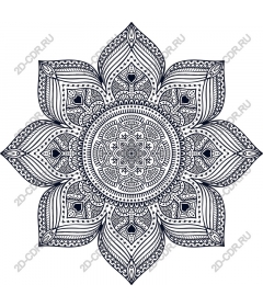 Flower mandala
