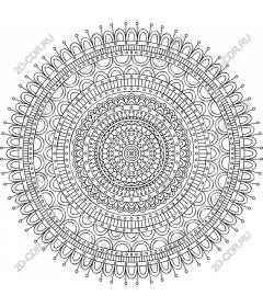  Complex mandala