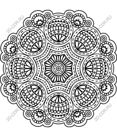  Complex mandala