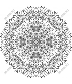Flower mandala