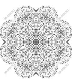  Complex mandala