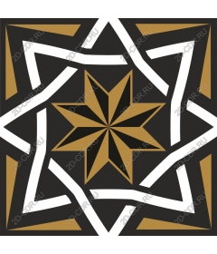  Elegant geometric star