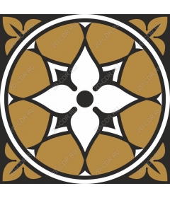 Intricate Golden flower