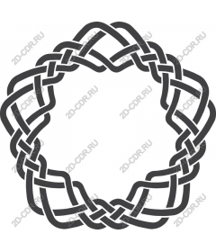  Celtic knot circle