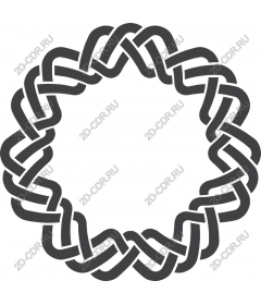 Celtic knot, circular