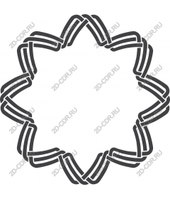  Elegant star motif