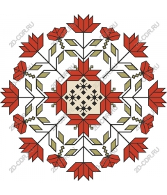 Floral mandala — inspired by nature