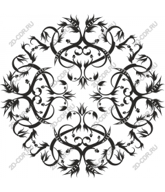 Intricate floral