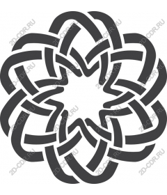  Elegant floral mandala