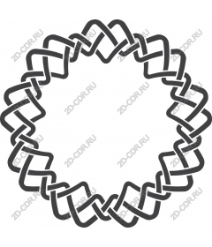 Sophisticated braided circle