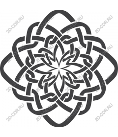 The intricate Celtic knot
