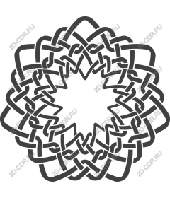  Celtic knot, floral