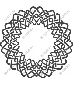  An intricate pattern of nodes