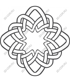  An intricate pattern of nodes